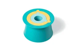 QUUT Zestaw 3 foremek do piasku Wieża Alto Lagoon Green + Banana Blue
