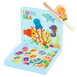 Djeco Zestaw 4 gier LUDO SEA