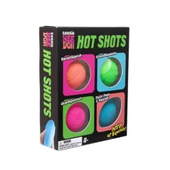 Schylling Zestaw gniotków sensorycznych Teenie Needoh Hot Shots