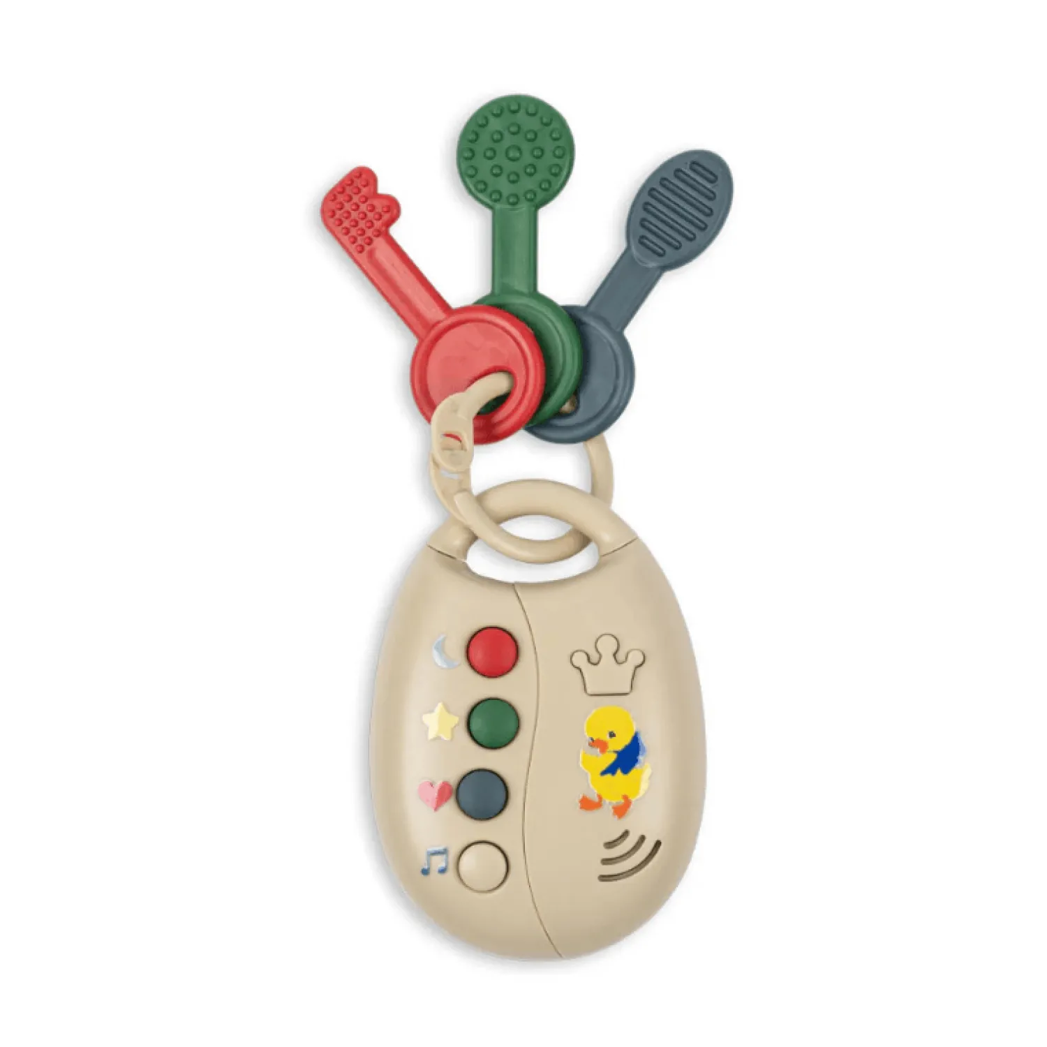 Konges slojd Zestaw kluczy samochodowych My first Keys - multi