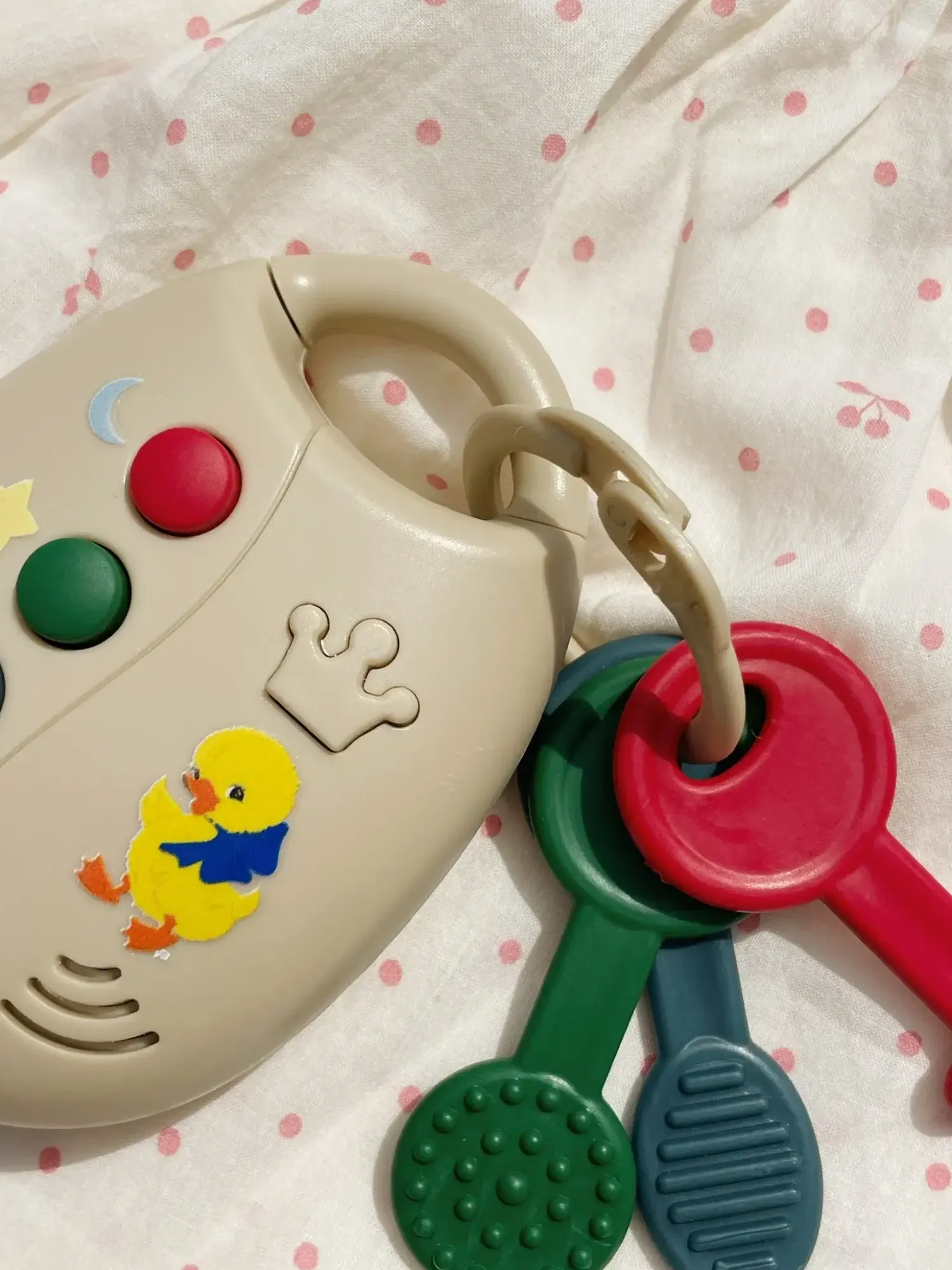 Konges slojd Zestaw kluczy samochodowych My first Keys - multi