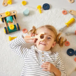 Janod Zestaw konstruktora 100 elementów Brico'kids 3+