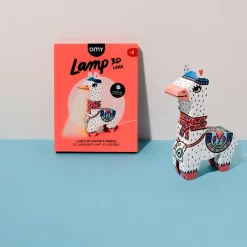 Dzieci OMY Zestaw kreatywny DIY Lampa 3D - lama