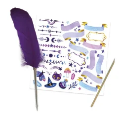 Janod Zestaw kreatywny Sekretna księga Magic School 7+