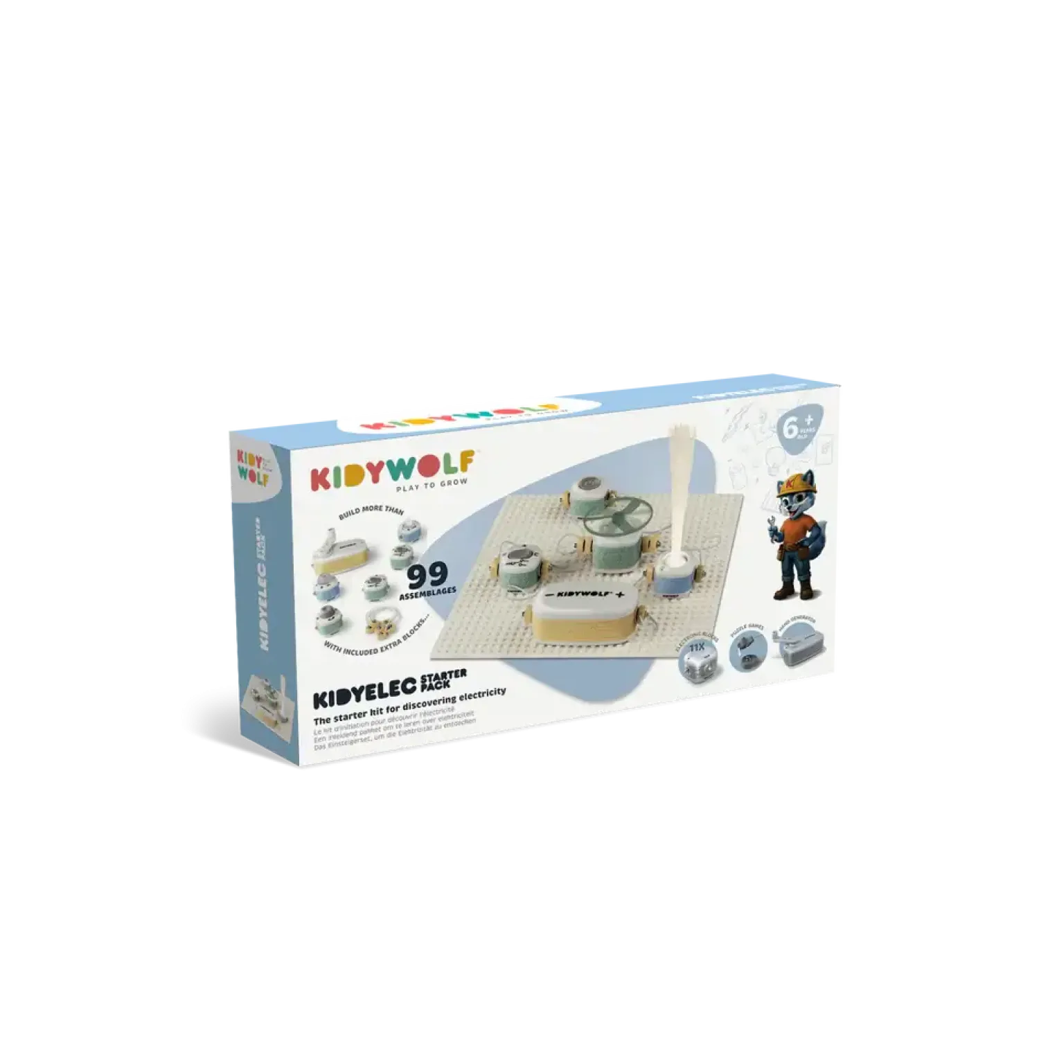 Kidywolf Zestaw małego elektryka KIDYELEC-STARTER