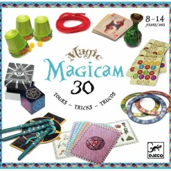 Djeco Zestaw 30 magicznych sztuczek Magicam