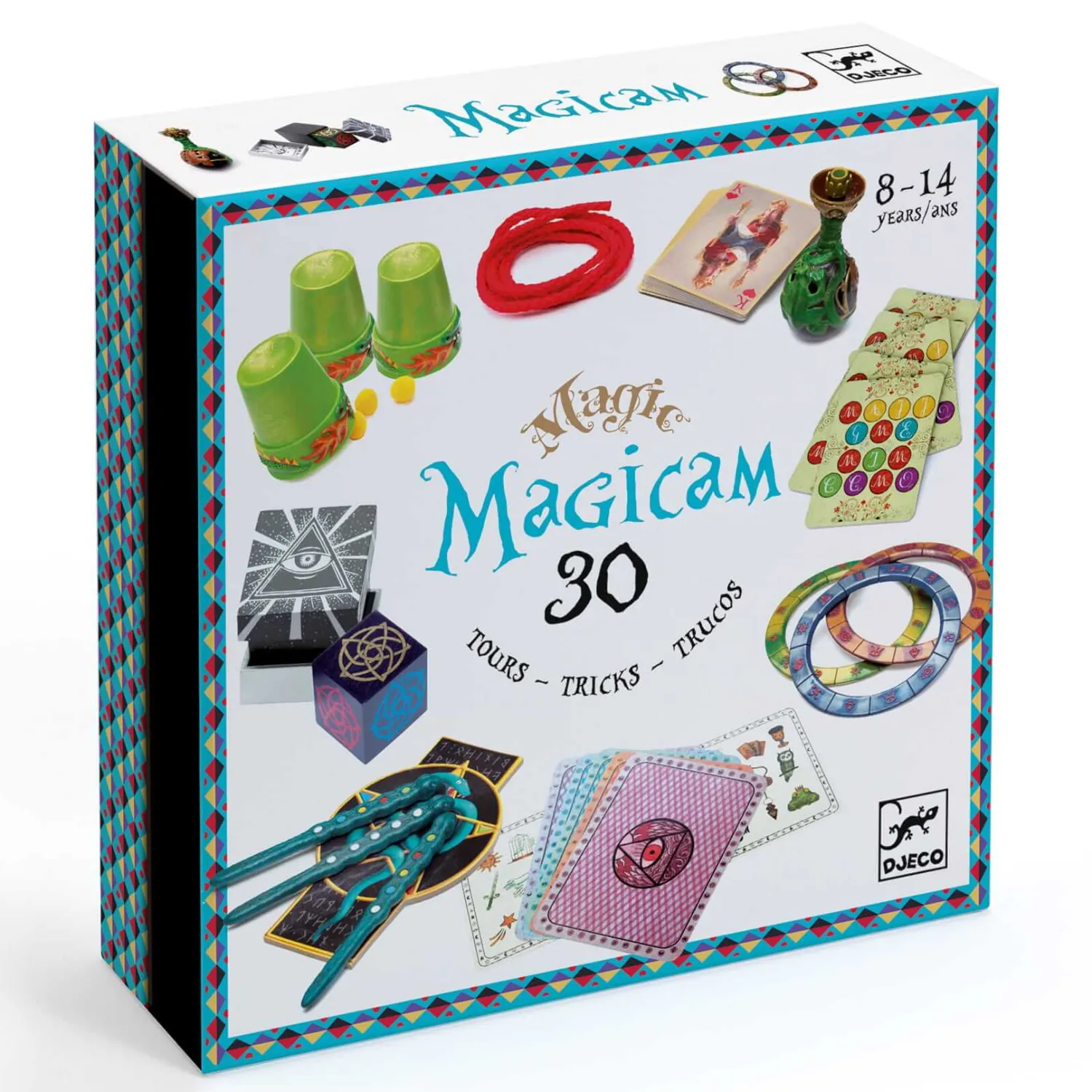 Djeco Zestaw 30 magicznych sztuczek Magicam