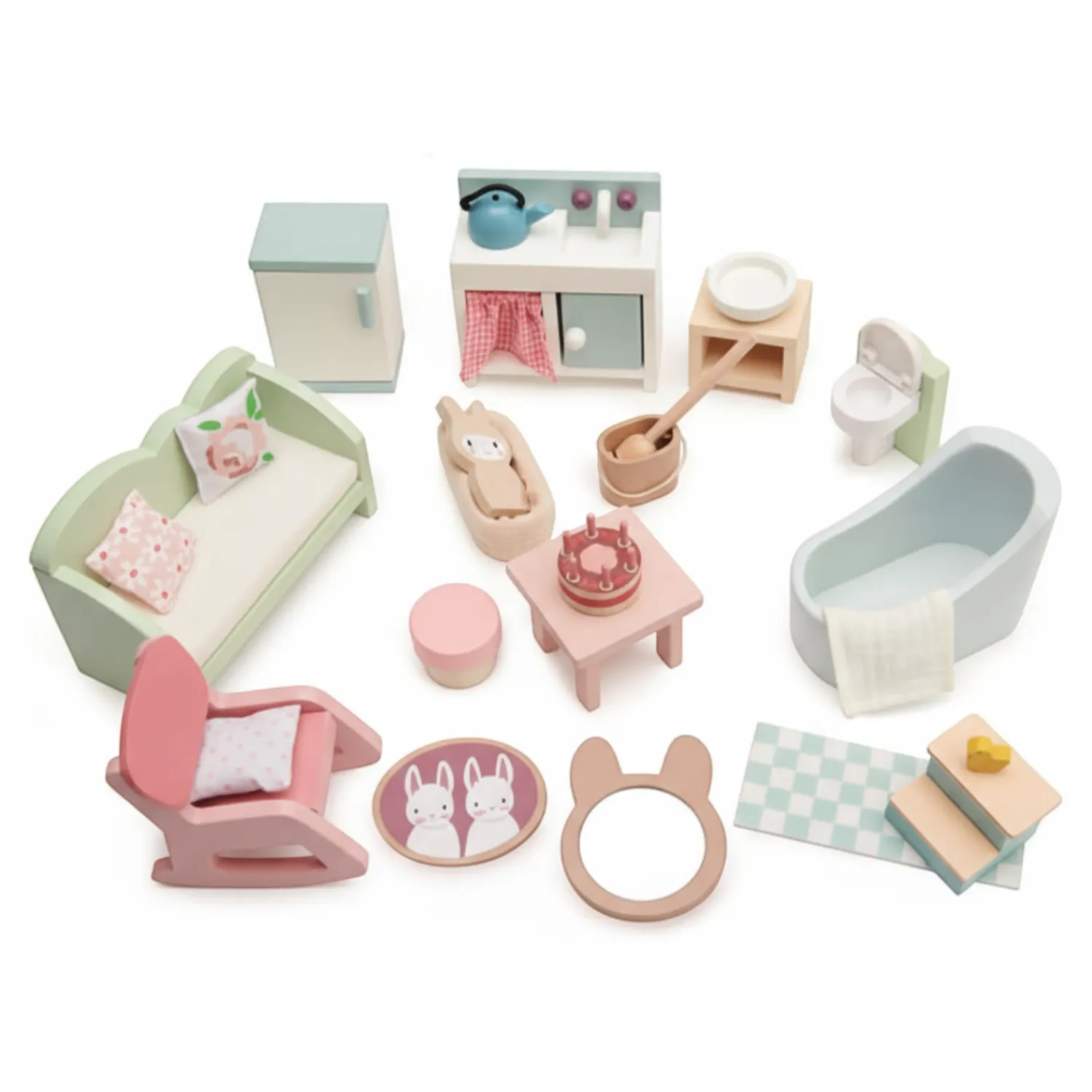 Tender Leaf Toys Zestaw - meble do domku