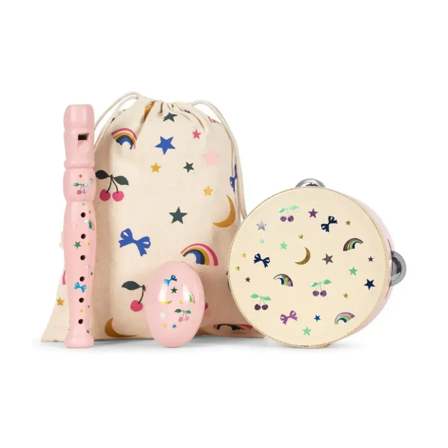 Konges slojd Zestaw muzyczny Petite FSC - rainbow twinkle
