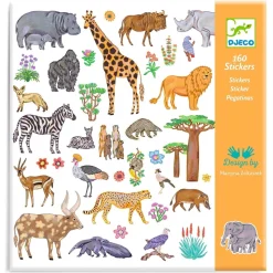 Djeco Zestaw naklejek - Kenia