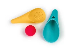 QUUT Zestaw 2 łopatek wielofunkcyjnych z piłeczką Cuppi Banana Blue
