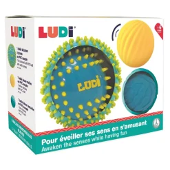 LUDI Zestaw 3 piłek sensorycznych 2+1