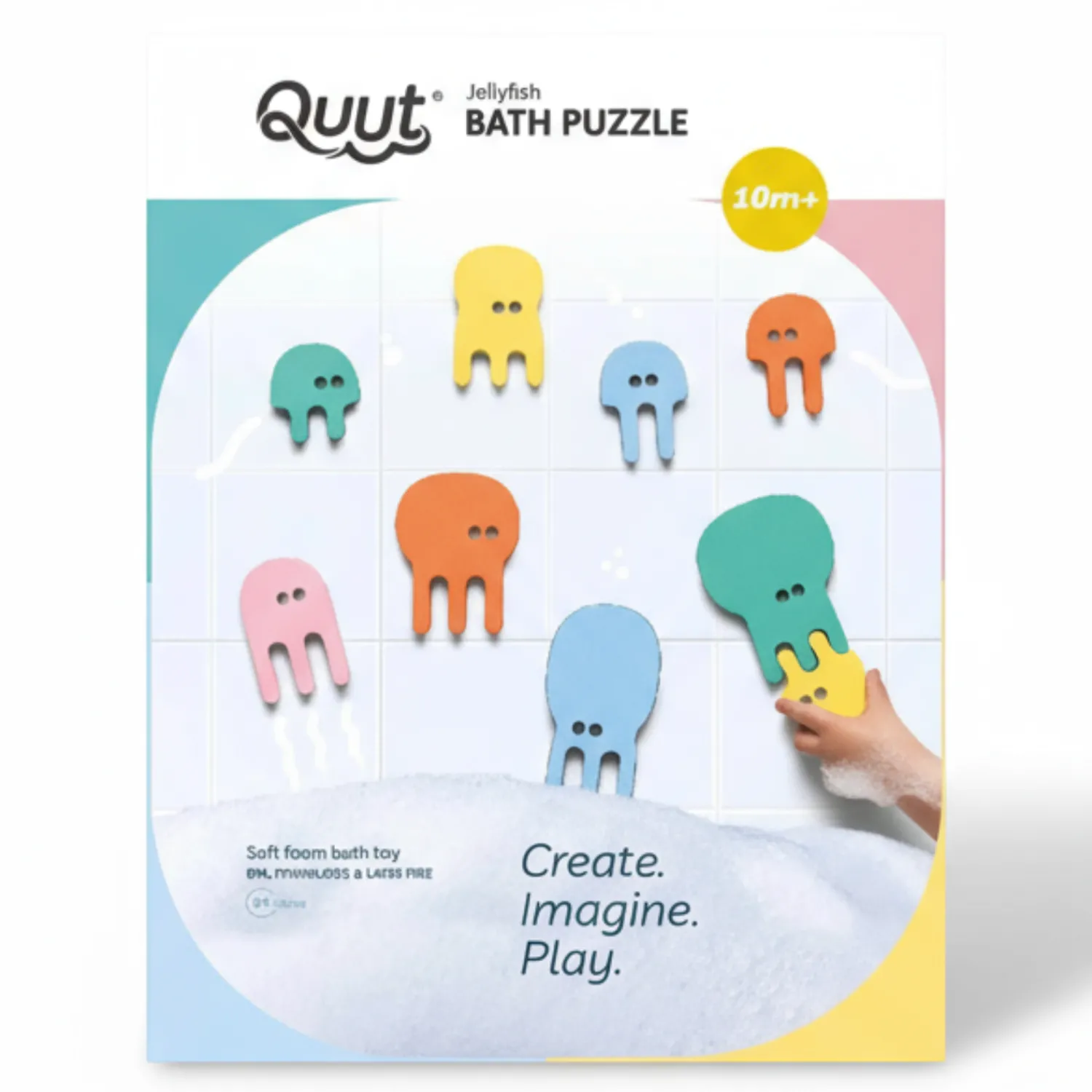 QUUT Zestaw puzzli piankowych - Meduzy