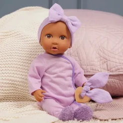 LullaBaby Zestaw ubranek dla lalki niemowlęcia, piżamka dziewczęca