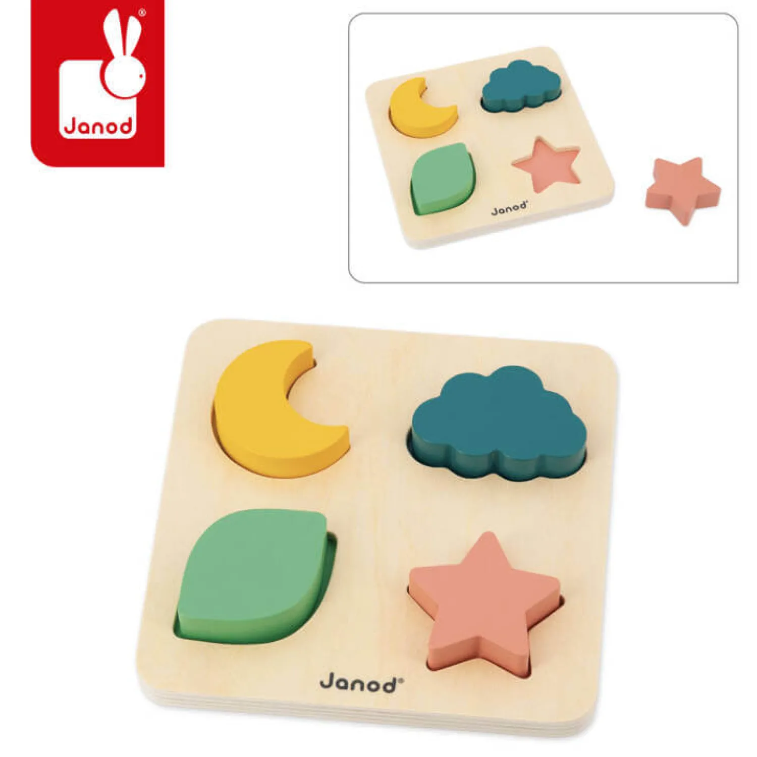 Janod Zestaw zabawek edukacyjnych Box 18m+