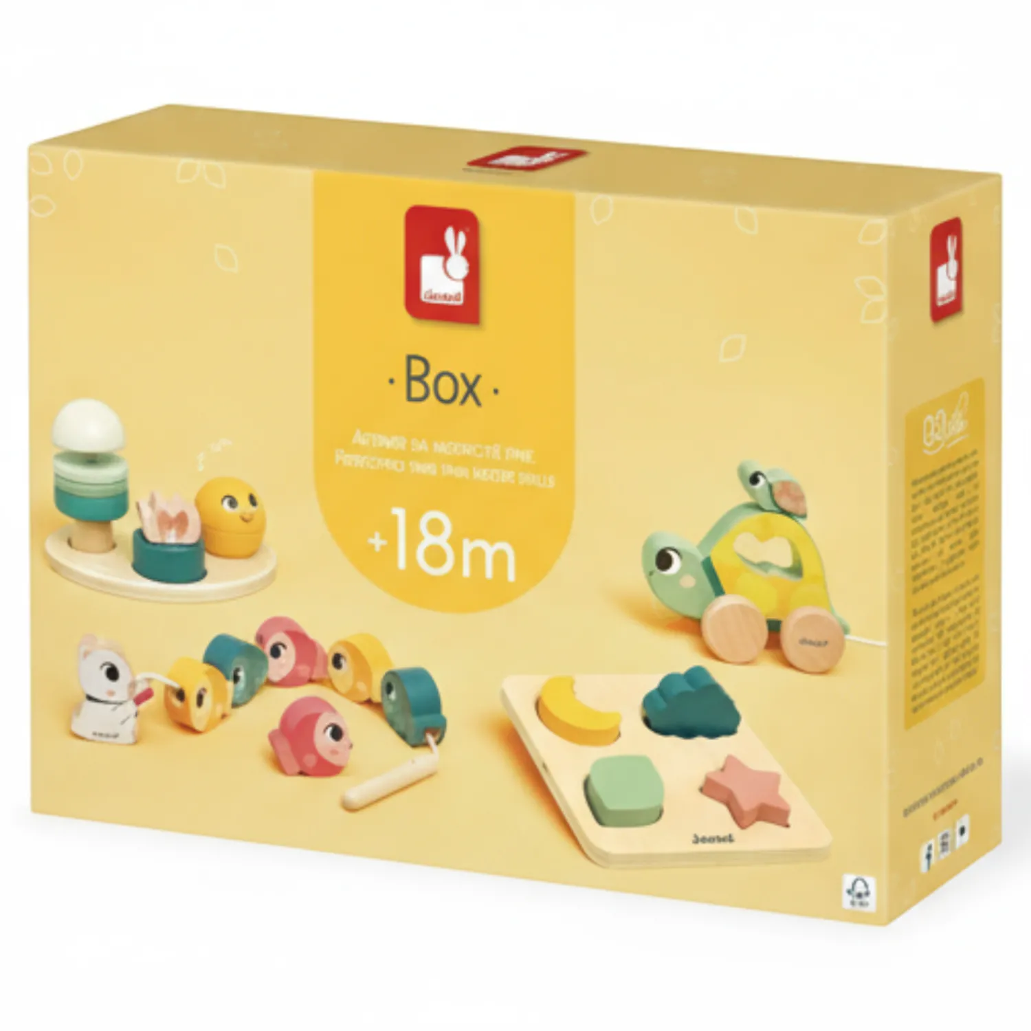 Janod Zestaw zabawek edukacyjnych Box 18m+