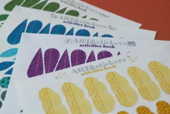 Londji Zeszyt - kolorowanka - wyklejanka do kreatywnej zabawy, Art&Stickers