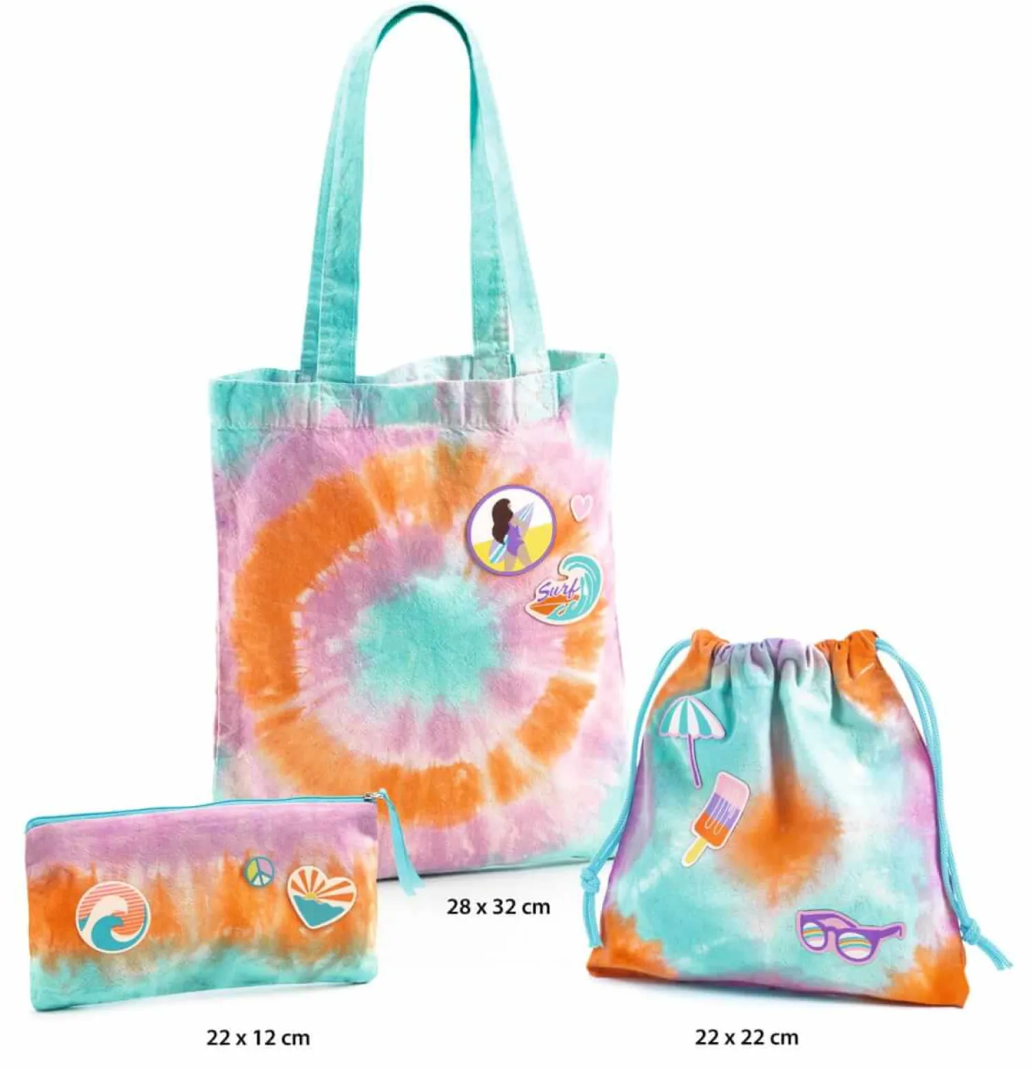 Djeco Zrób to sam - FARBOWANIE METODĄ TIE-DYE 8+